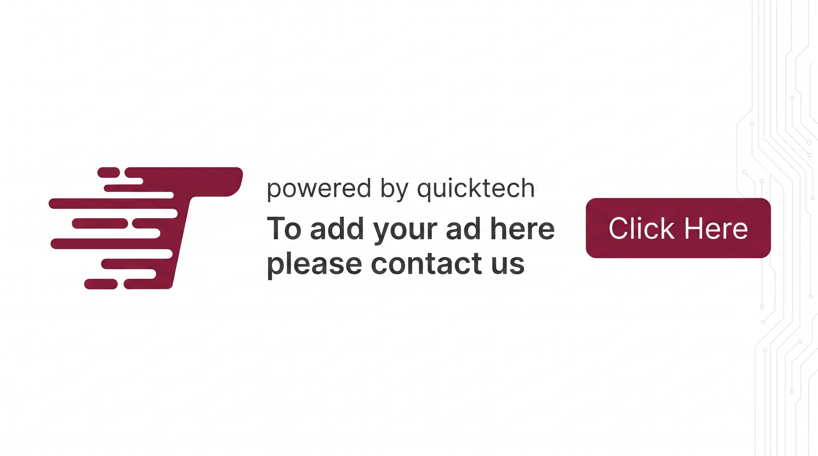 Ad place holder